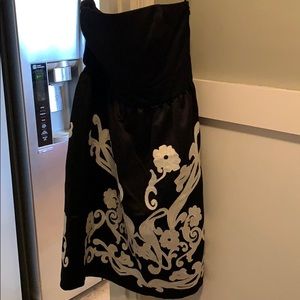 White House Black Market Strapless Dress